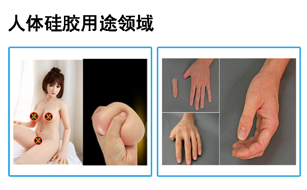 人体硅胶用途应用于哪些领域？