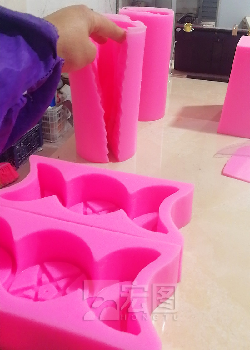 香薰蜡烛硅胶模具应用