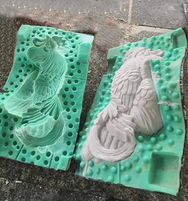   树脂工艺品模具硅胶翻模过程中发粘原因你知道吗 ？